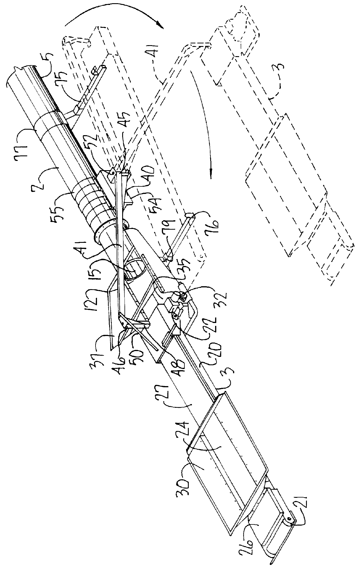 Grain conveyor extension