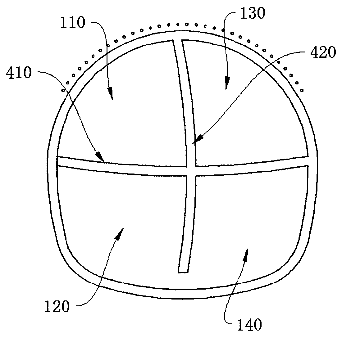 Tunnel cross-section primary lining construction process