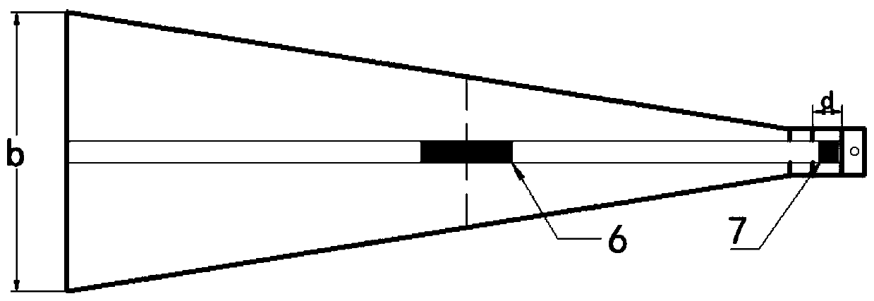 Optical fiber grating detection device and method for measuring pressure and temperature parameters