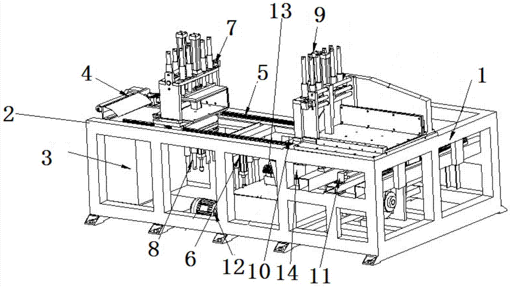 Fully automatic oil pressure high-speed precise circular sawing machine