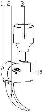 Suction wheel type wide precision seeding device