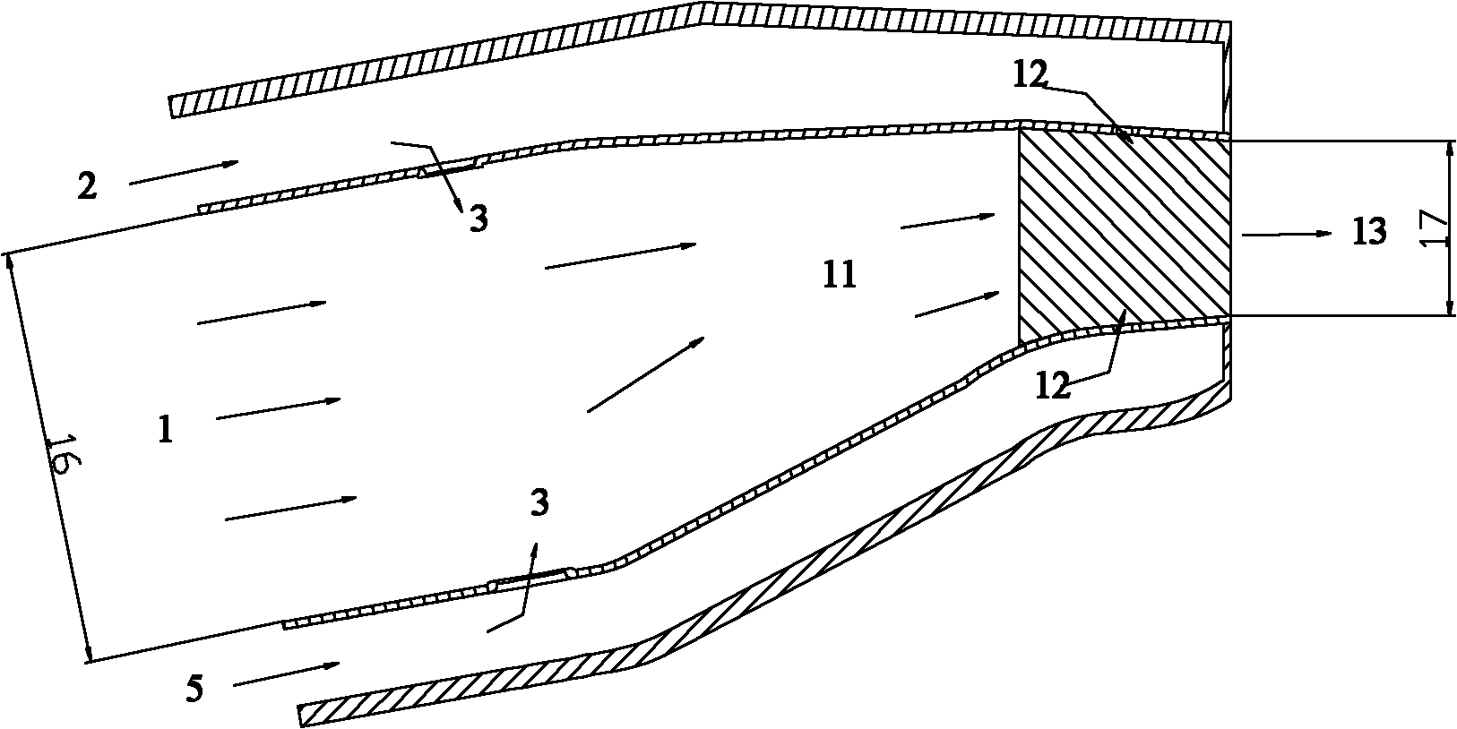 Mixing combustion guide coupling structure of combustion chamber