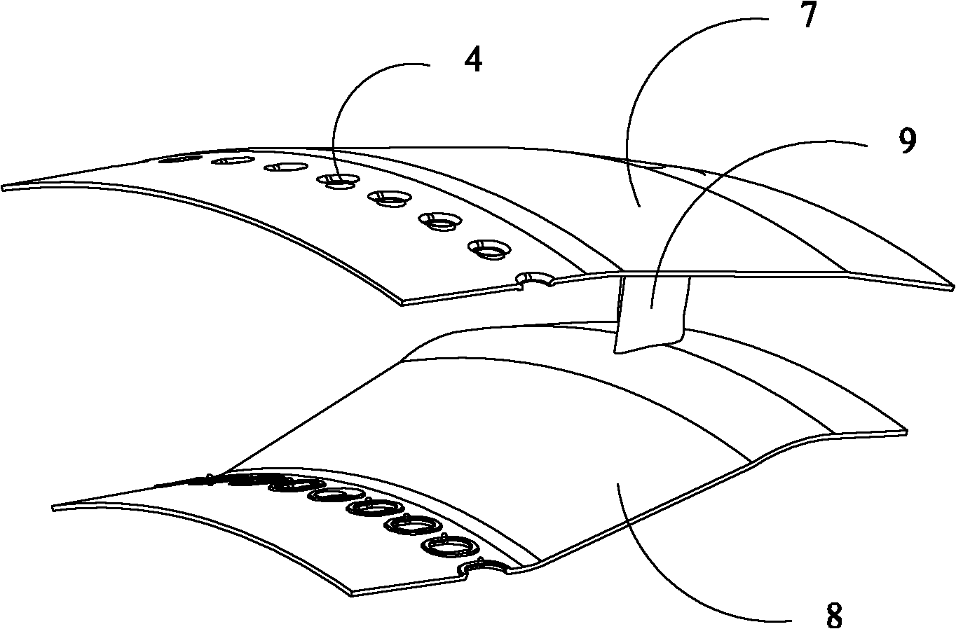 Mixing combustion guide coupling structure of combustion chamber