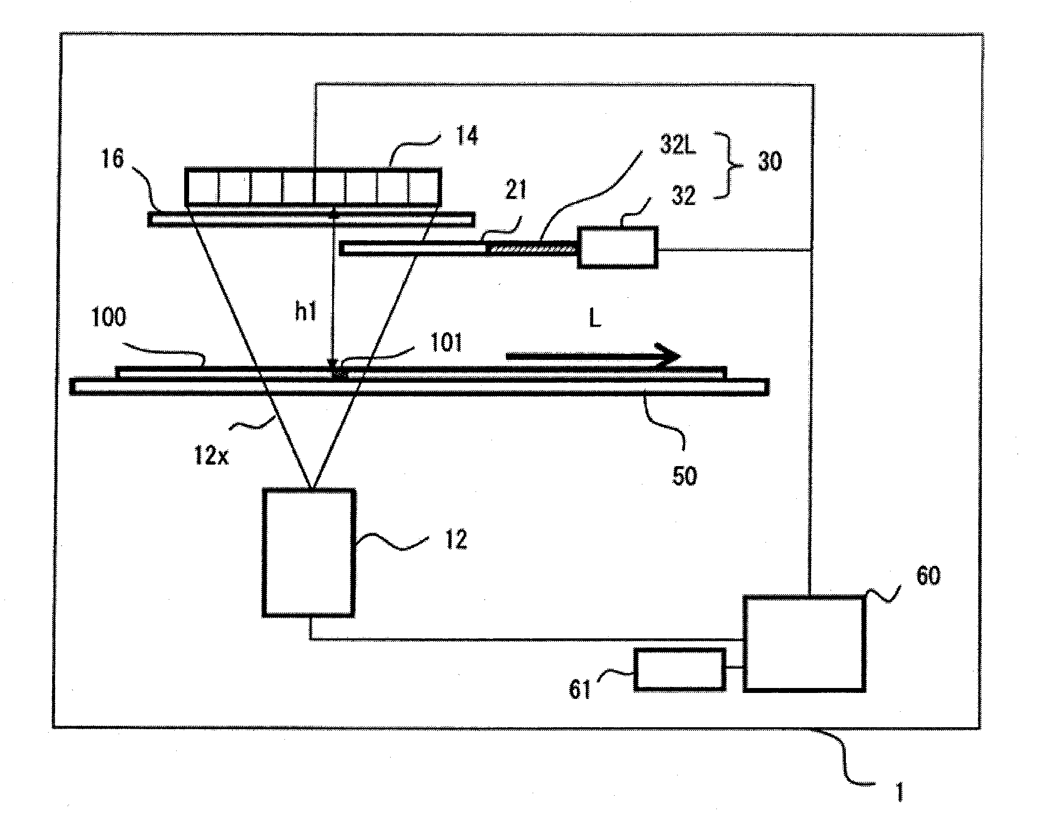 Transmission x-ray analyzer and transmission x-ray analysis method