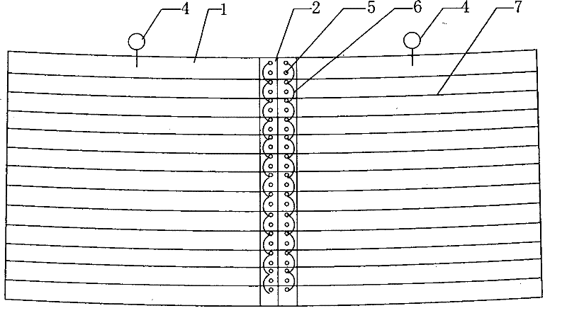 Rapid construction method of reinforced concrete chimney