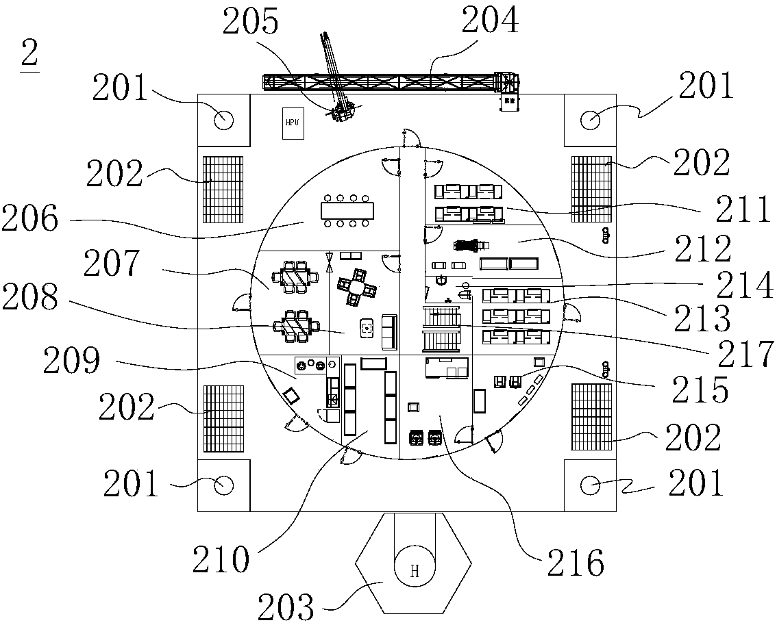 Marine ranching device