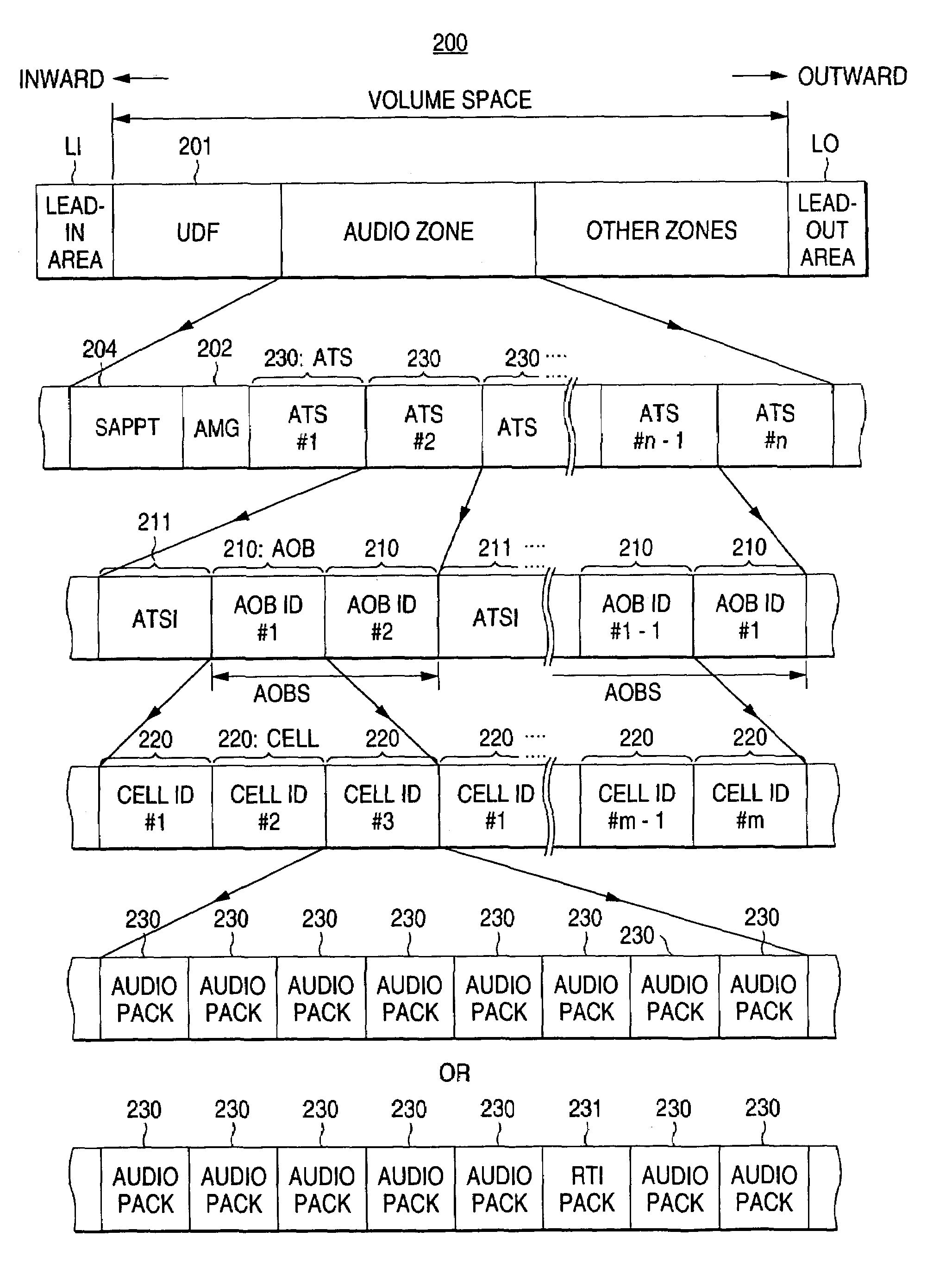 Data recording medium, and data reproducing apparatus