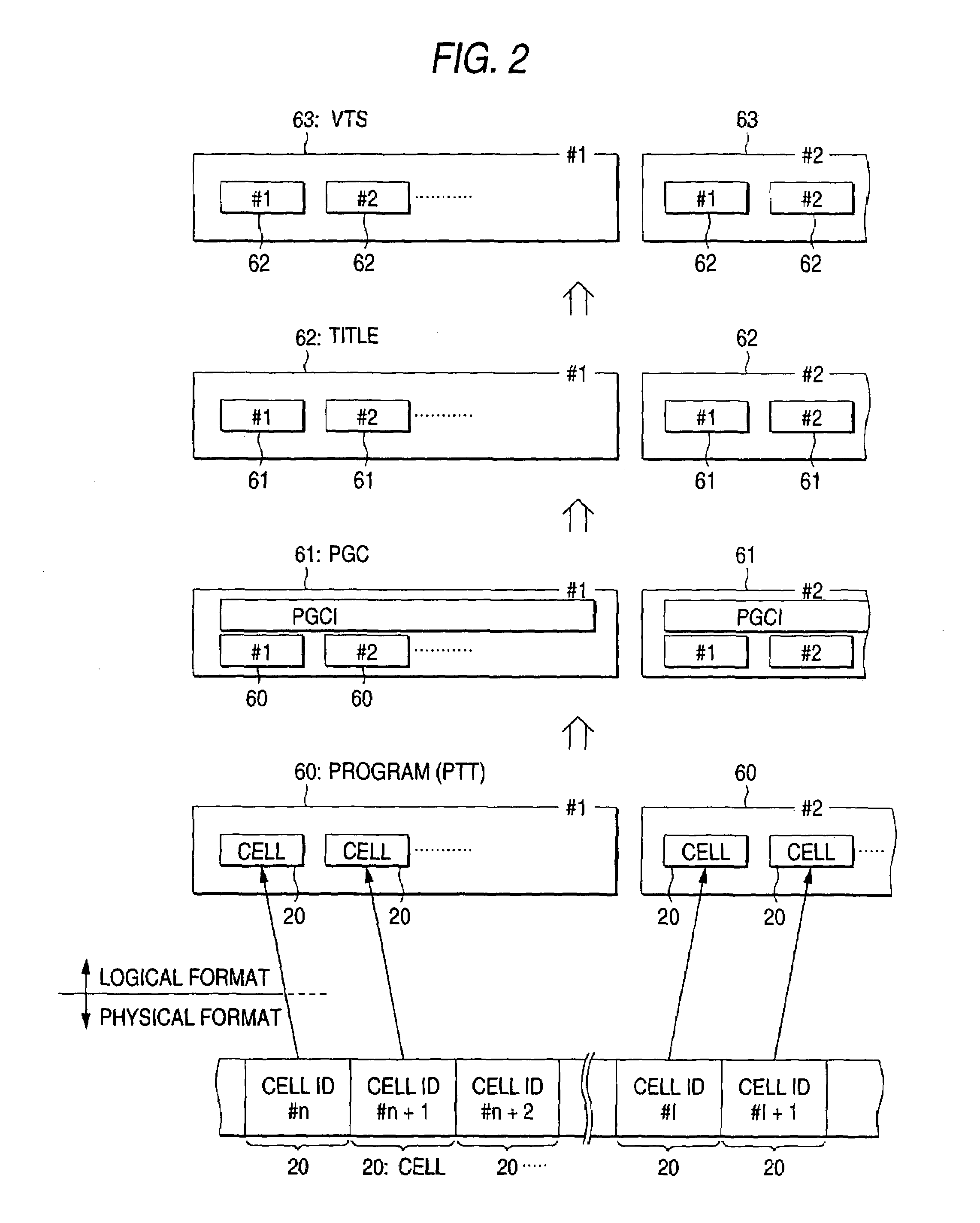 Data recording medium, and data reproducing apparatus