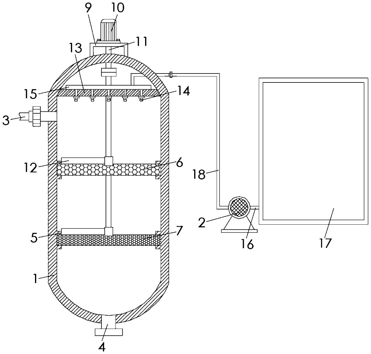 Liquid purification device