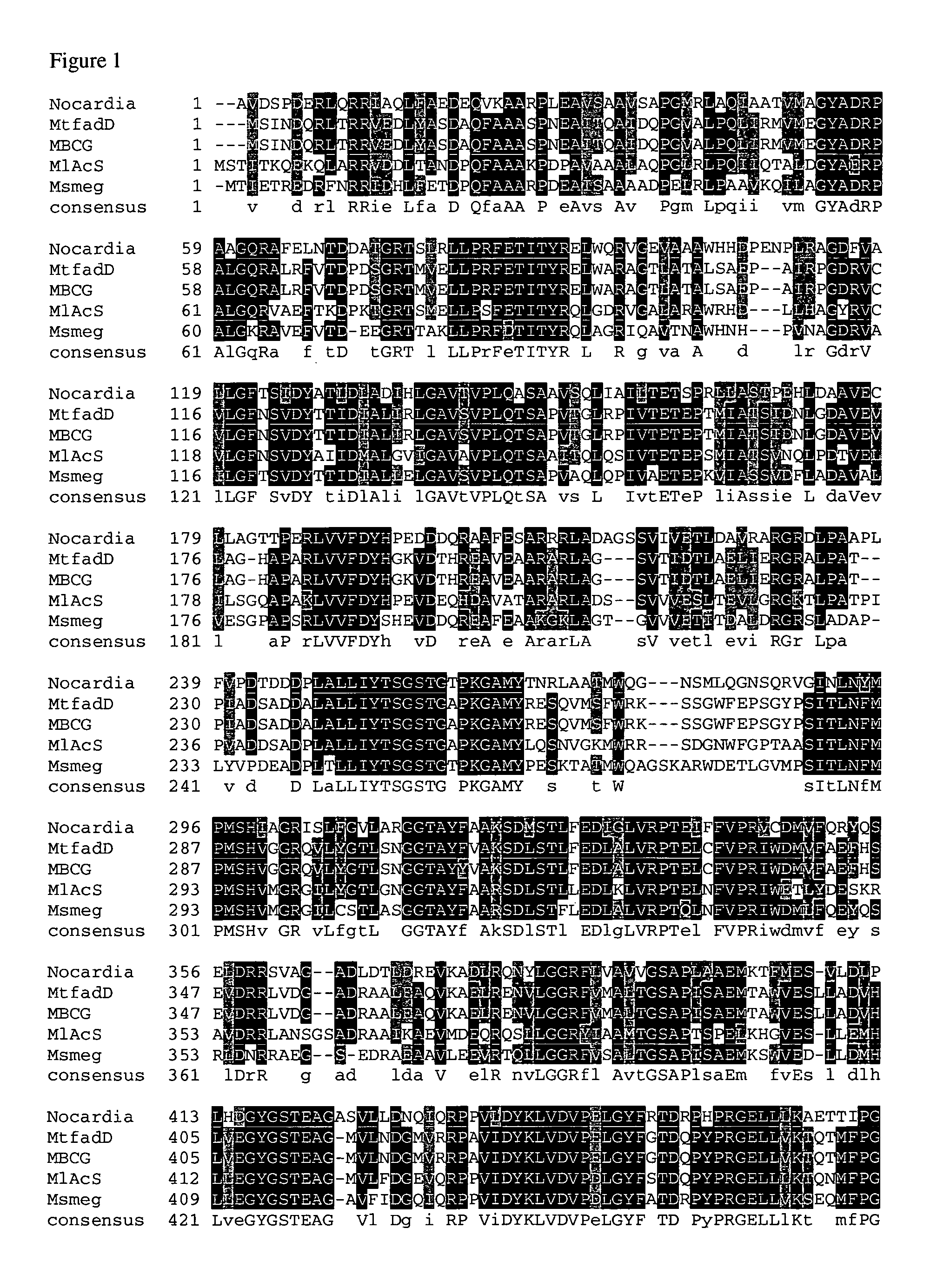 Carboxylic acid reductase polypeptide, nucleotide sequence encoding same and methods of use