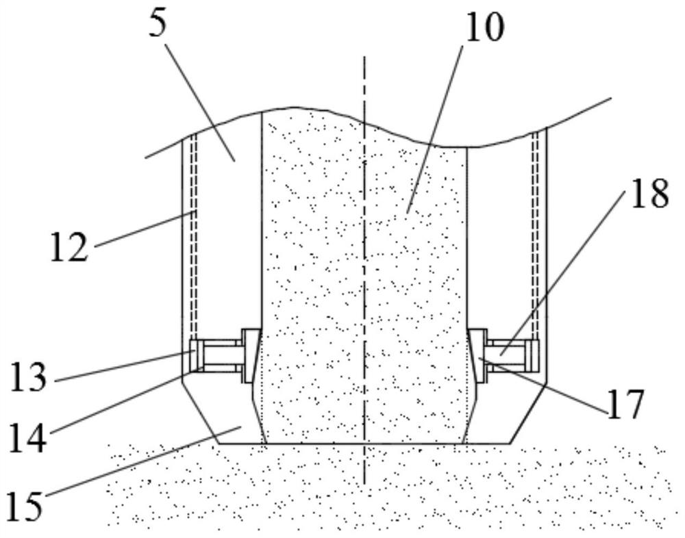 High-rank coal sample coring device