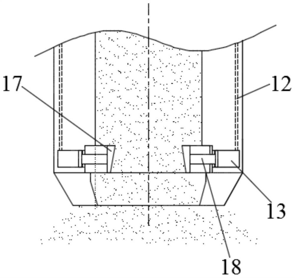 High-rank coal sample coring device