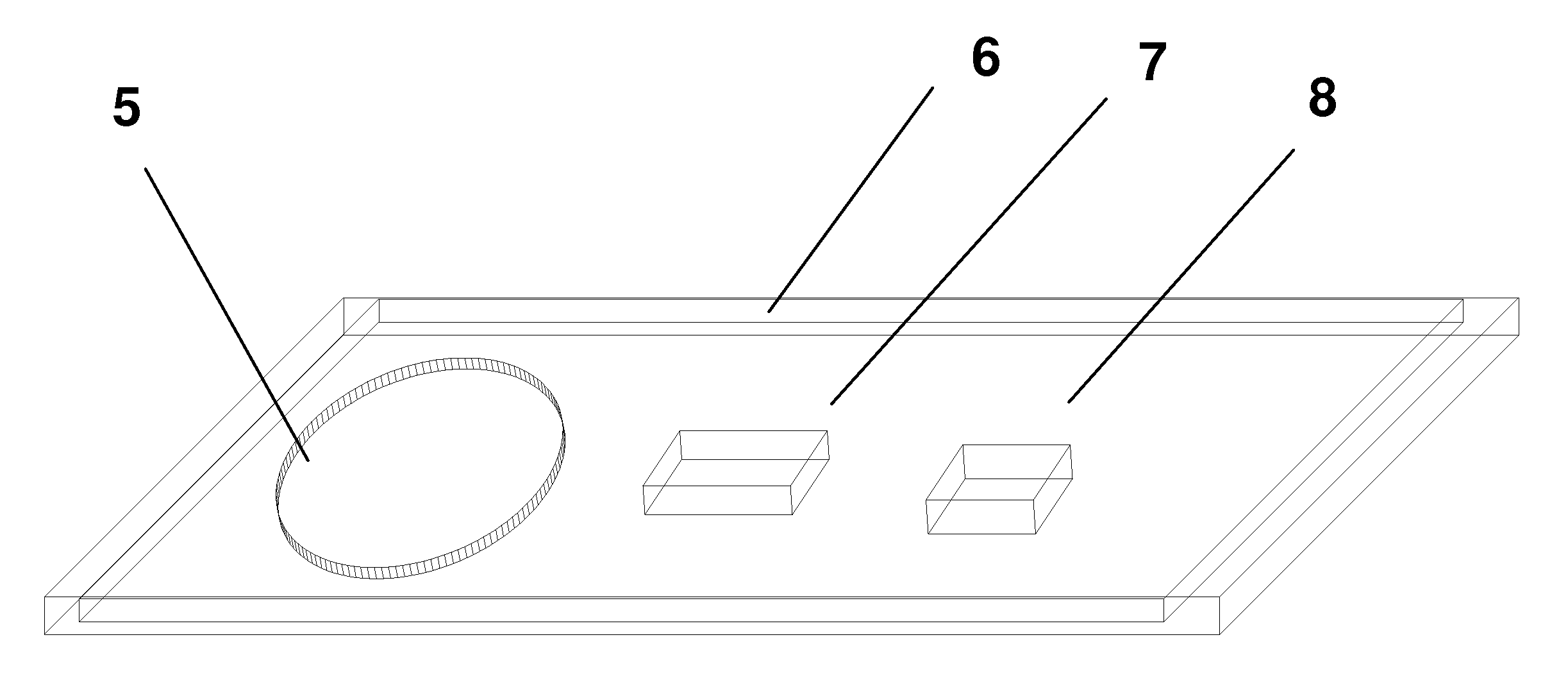 Low-frequency radio tag encapsulating system