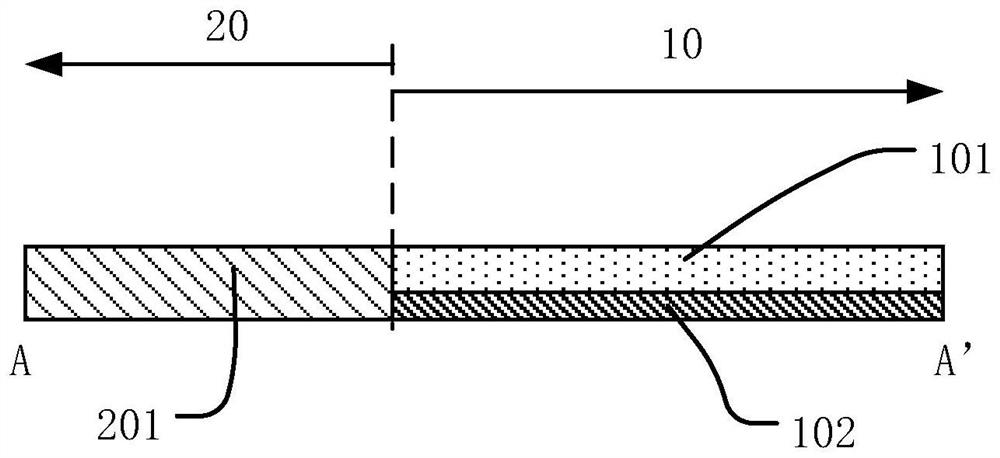 Stretchable display panel and display device