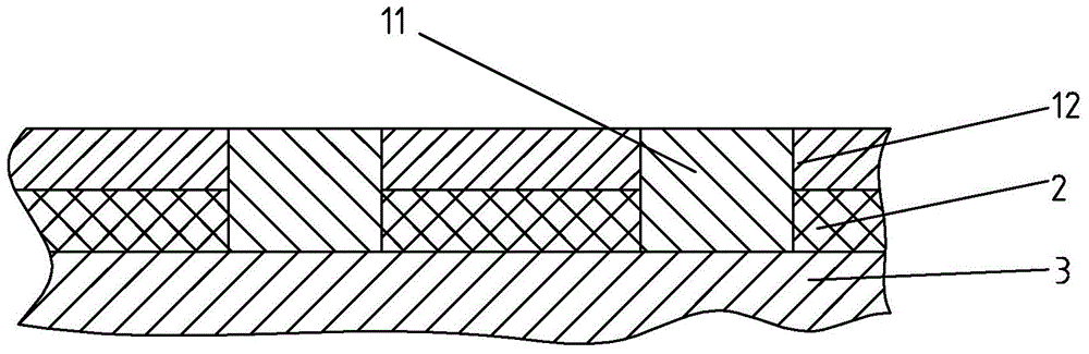 Gate line structure making local contact with obverse surface of solar battery and manufacturing method thereof