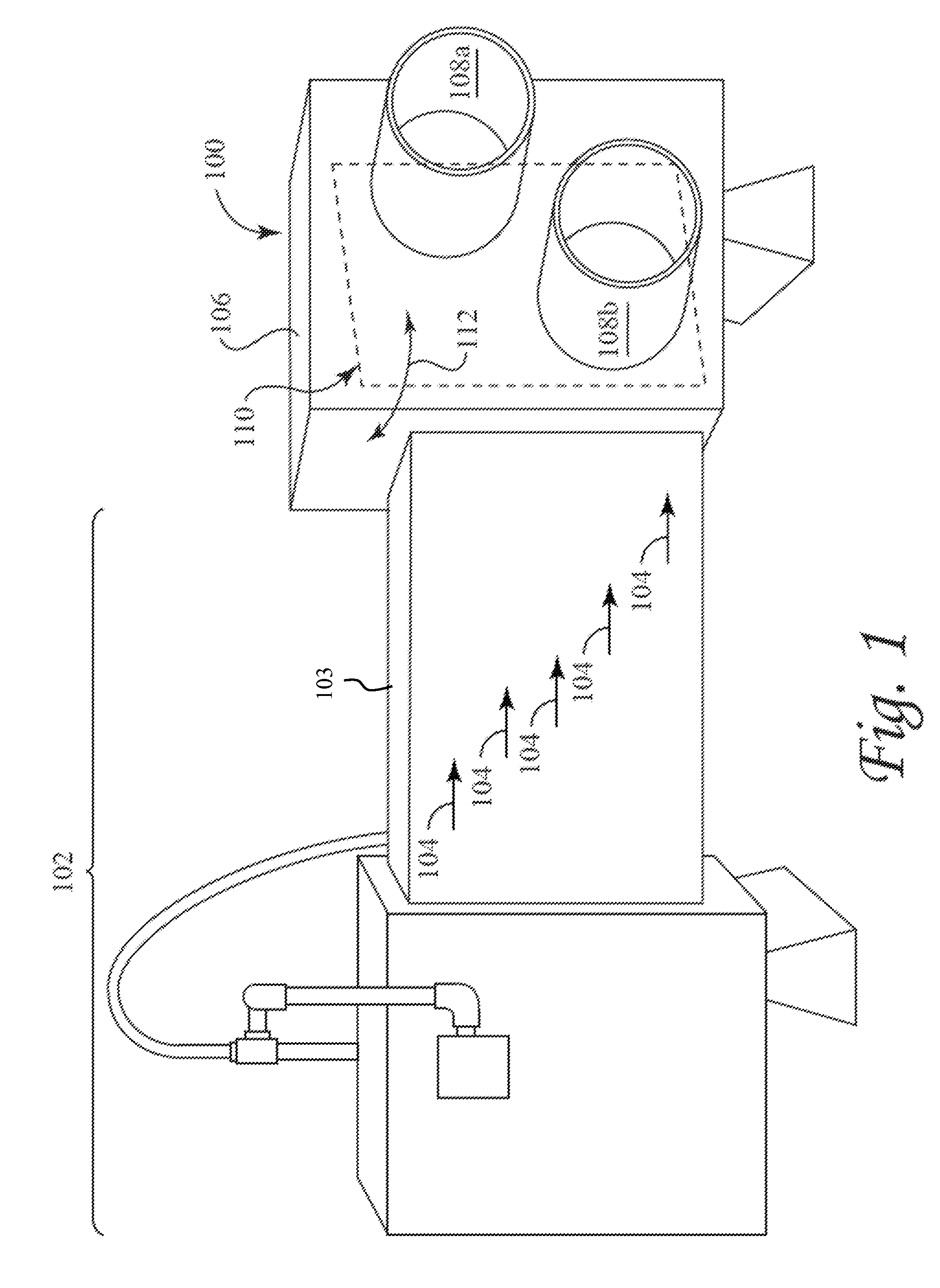 Integrated self-contained plenum module