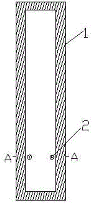 Efficient liquid distribution pipe