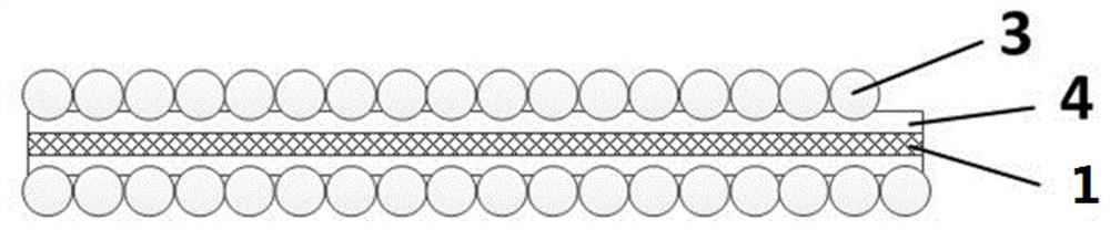 Conductive nanofiber porous membrane material with nano metal particles loaded on the surface and preparation method thereof