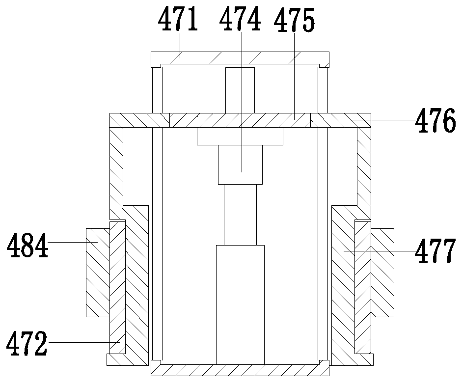 A protective device for pretreatment of acid-resistant substance coating on single-sided galvanized steel sheet