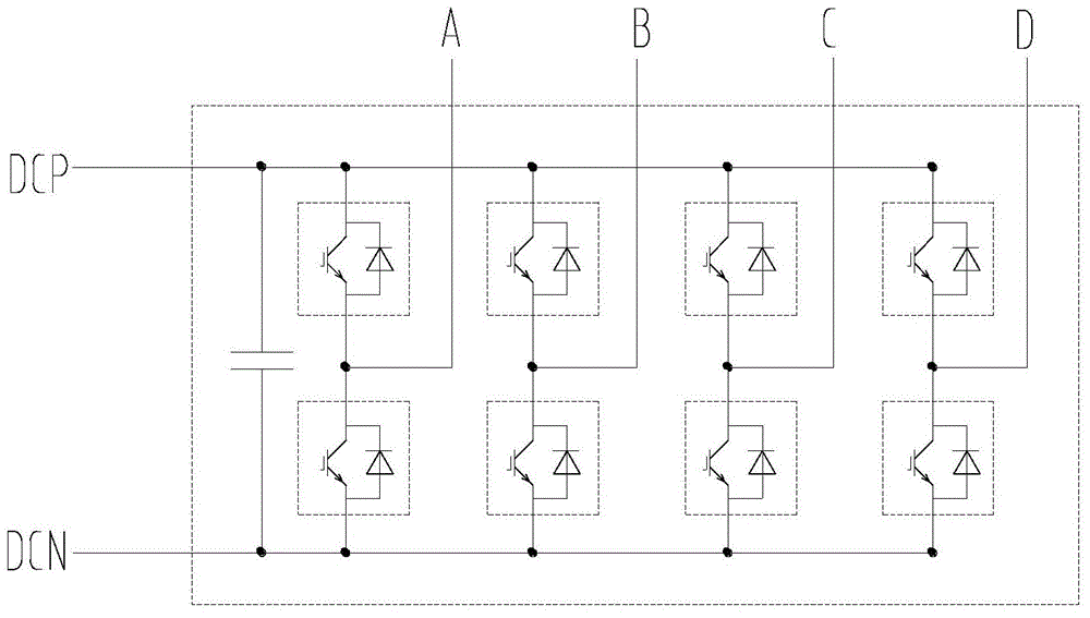 Multi-module parallel output current-sharing current transformer