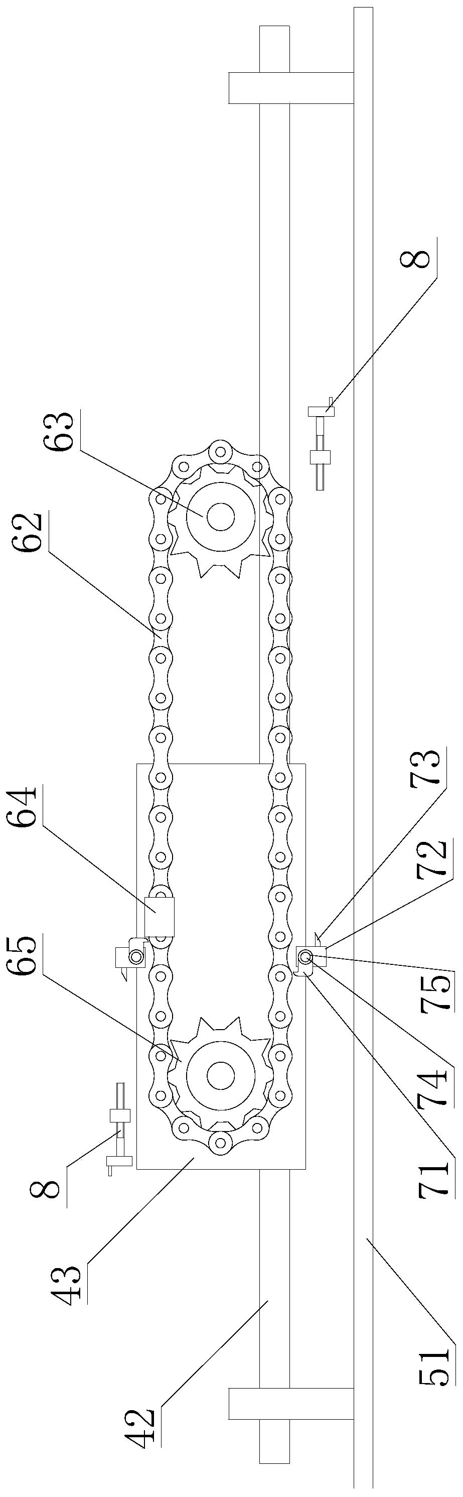 Precision machining device for spherical surface of orthopedic implant