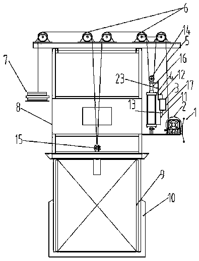 Equipment for automatically controlling pressure of glass kiln