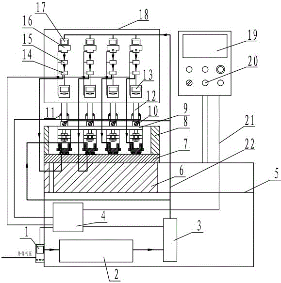 Bearing airtightness detector