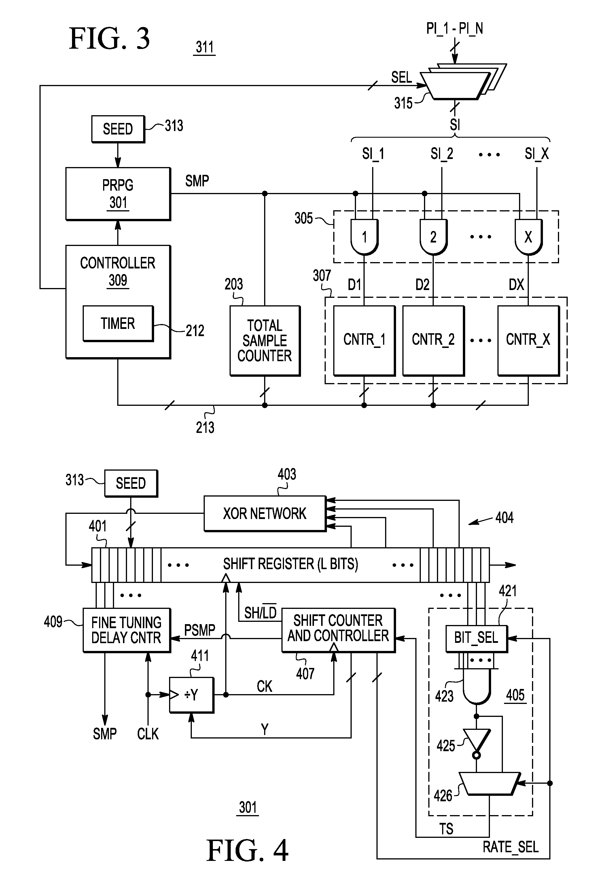 Statistical power indication monitor for purpose of measuring power consumption