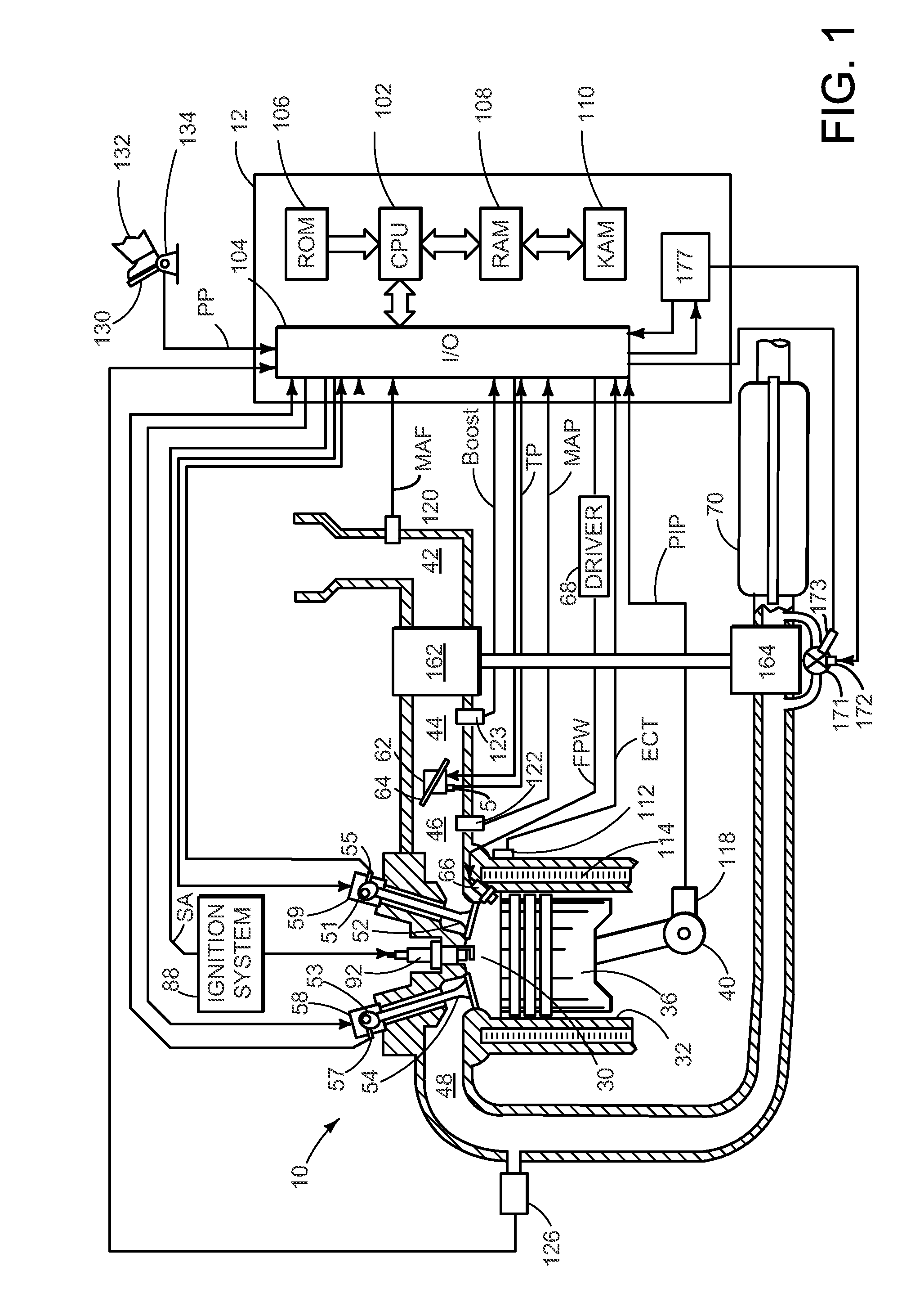 Method for diagnosing an engine