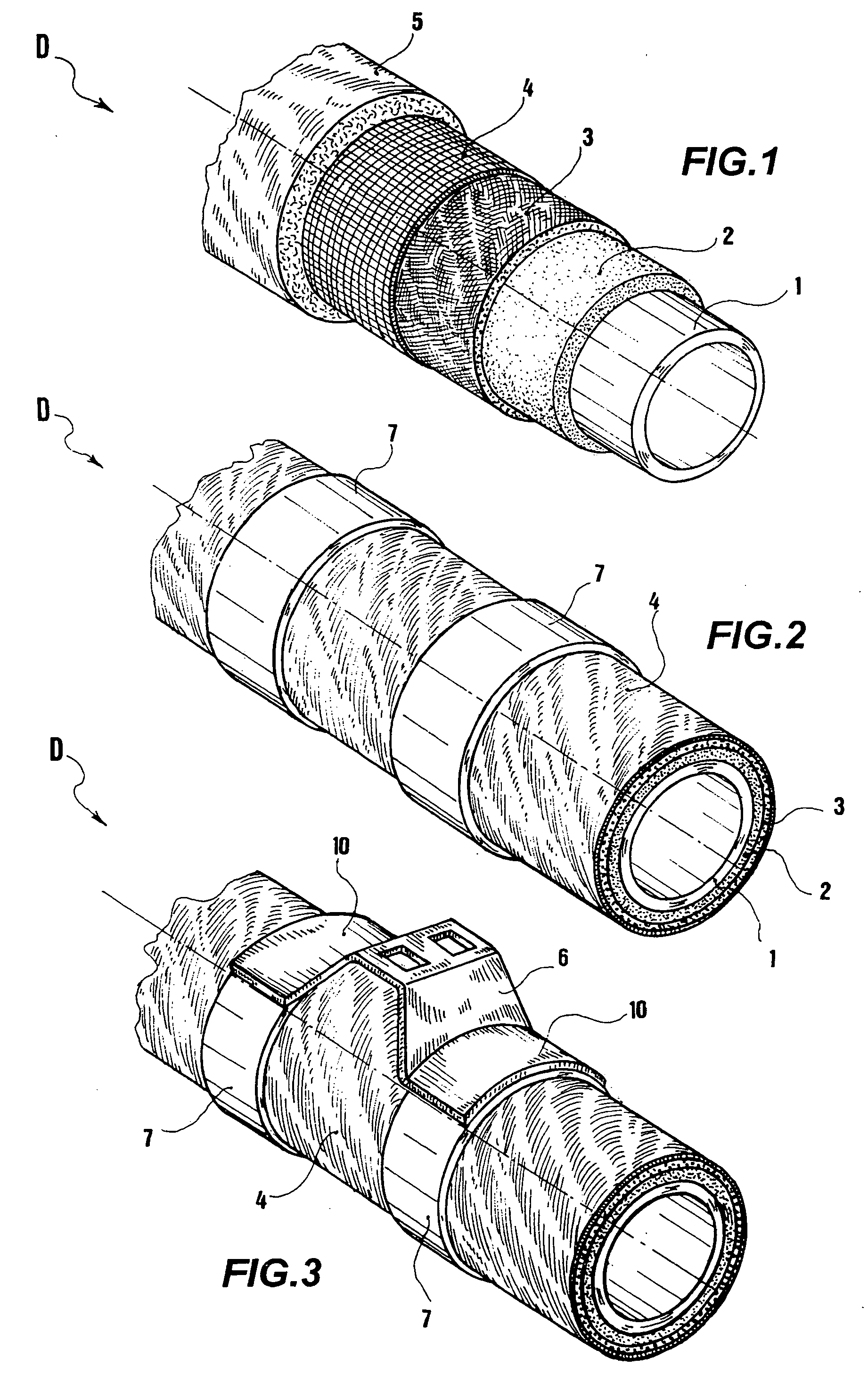 Multi-layer duct and related manufacturing process