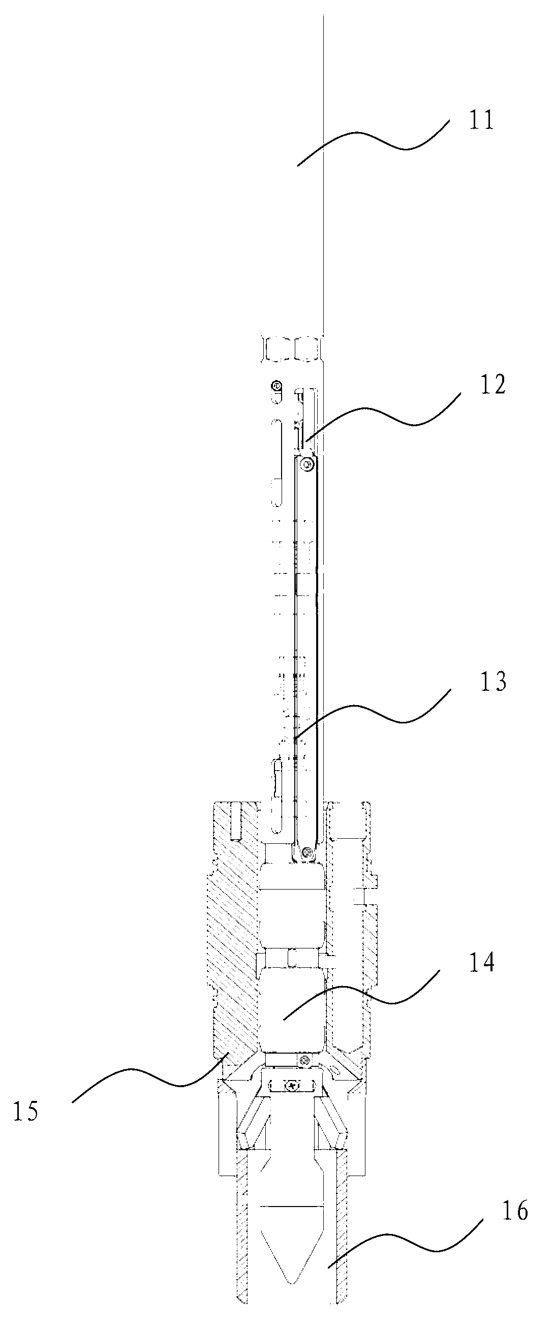 Direct-reading examining seal instrument suitable for eccentric water distributor