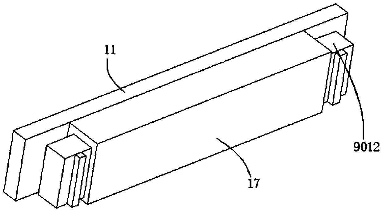 Building wall surface plastering device and use method