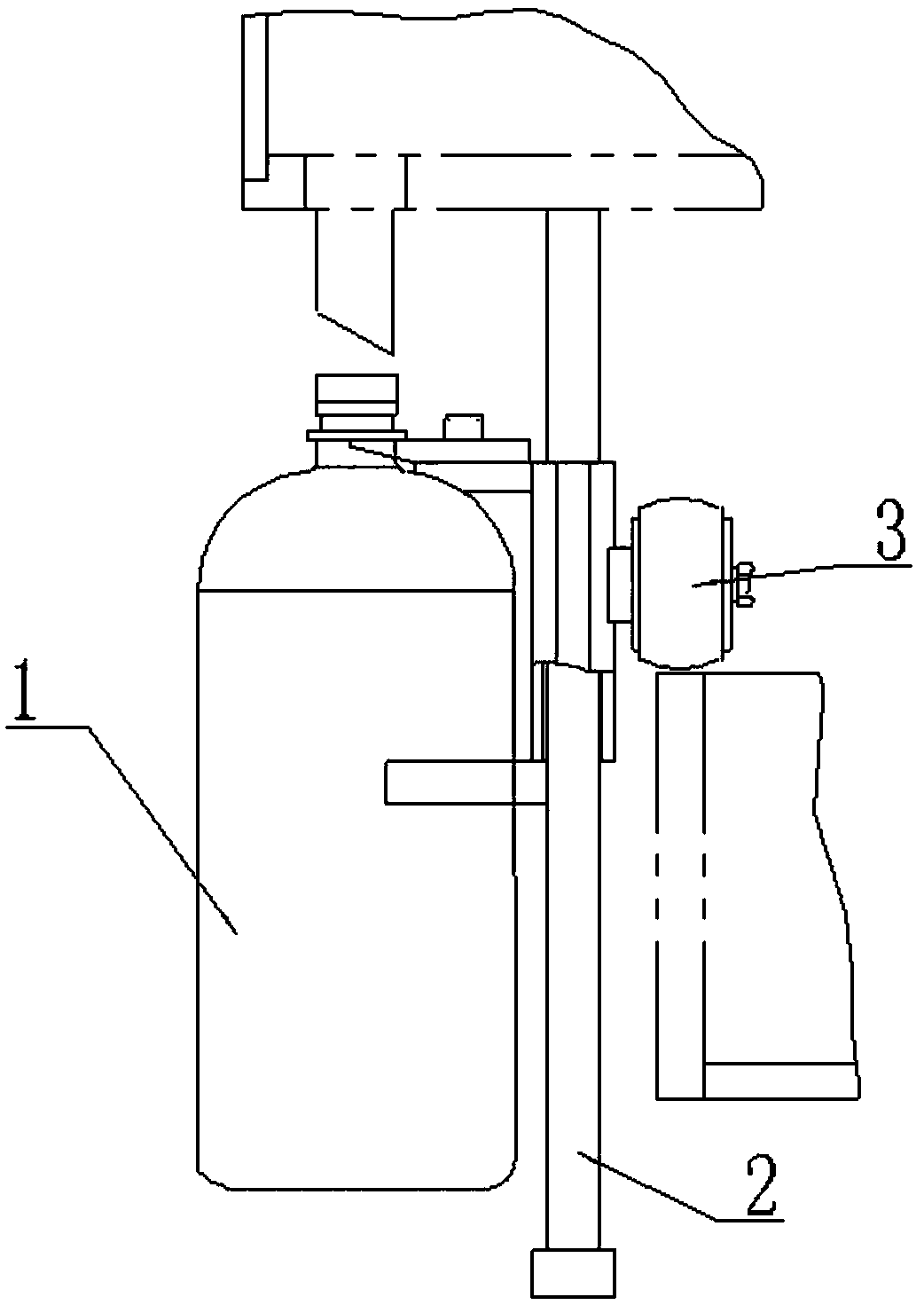 Universal liquid filling valve