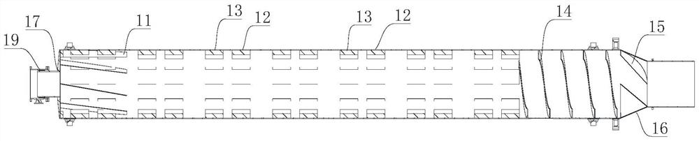 Outward rotation type waste rubber and plastic thermal cracking equipment