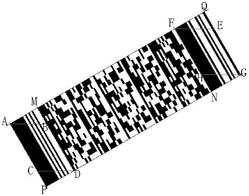 417 bar code identification method based on sub-pixel edge detection