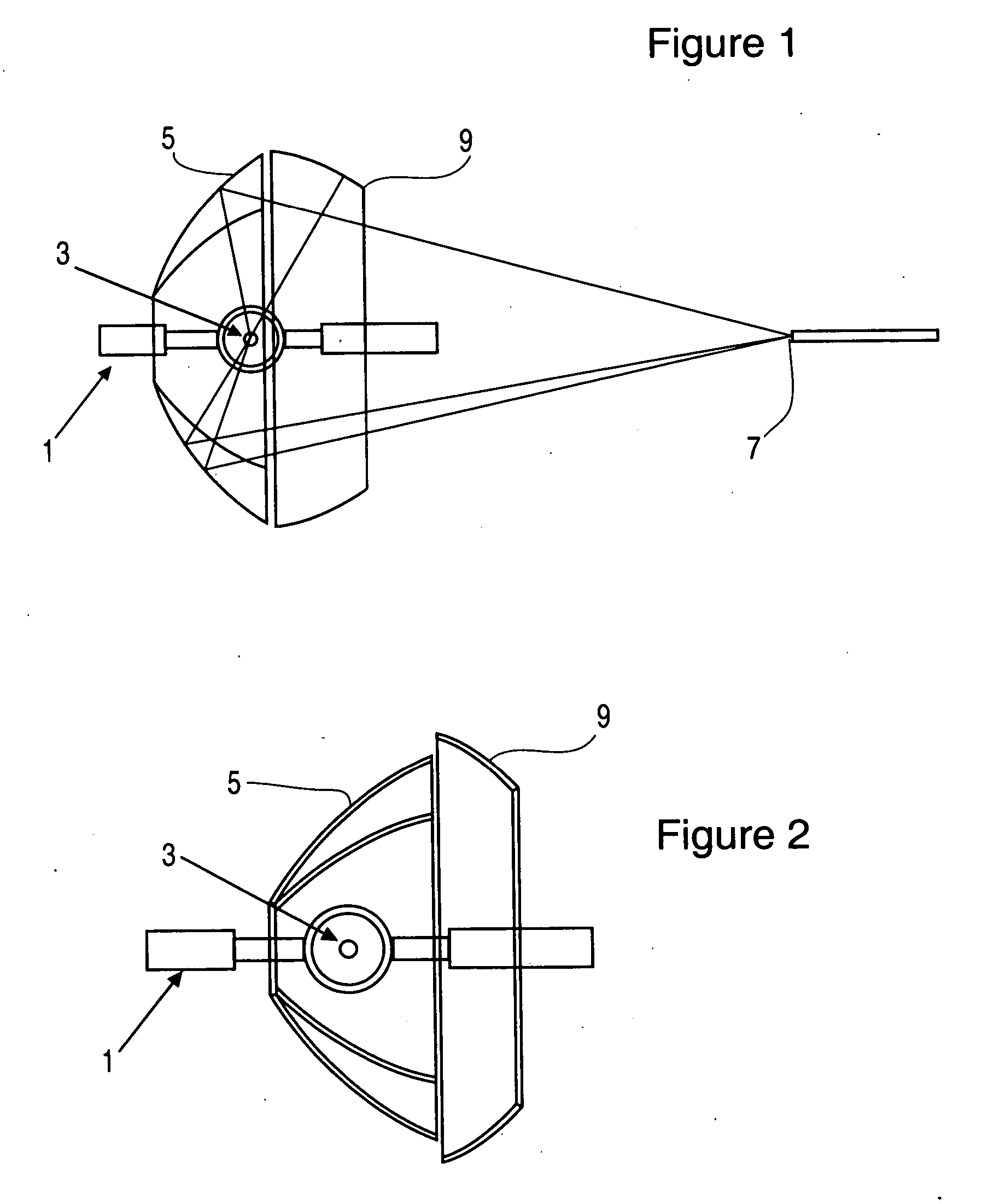 High performance reflector cooling system for projectors