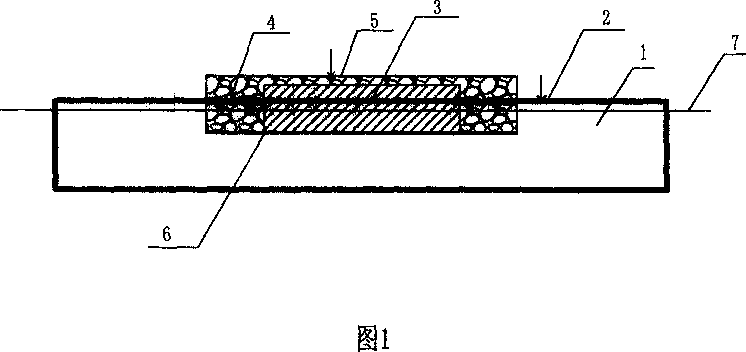 Boundary effect infiltrated glaze of imitating natural stone texture and manufacture method