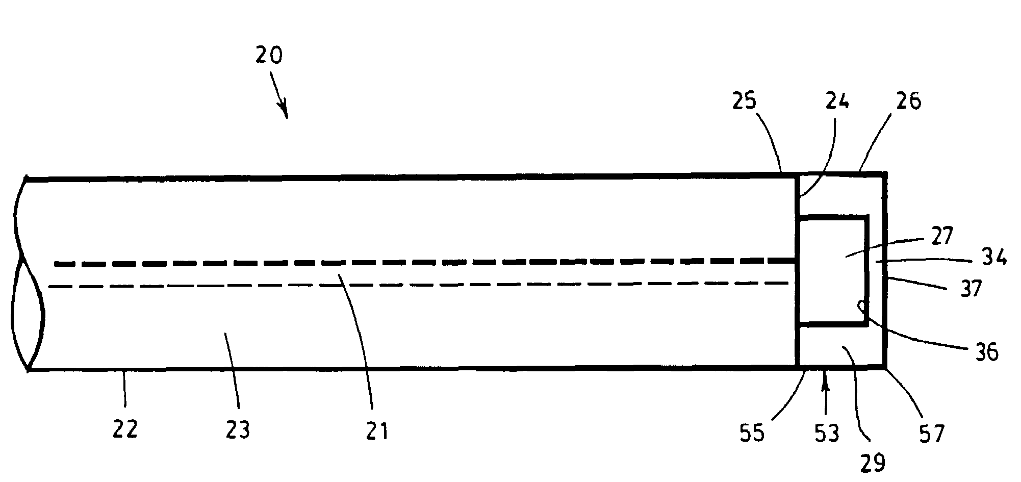 Single piece Fabry-Perot optical sensor and method of manufacturing the same