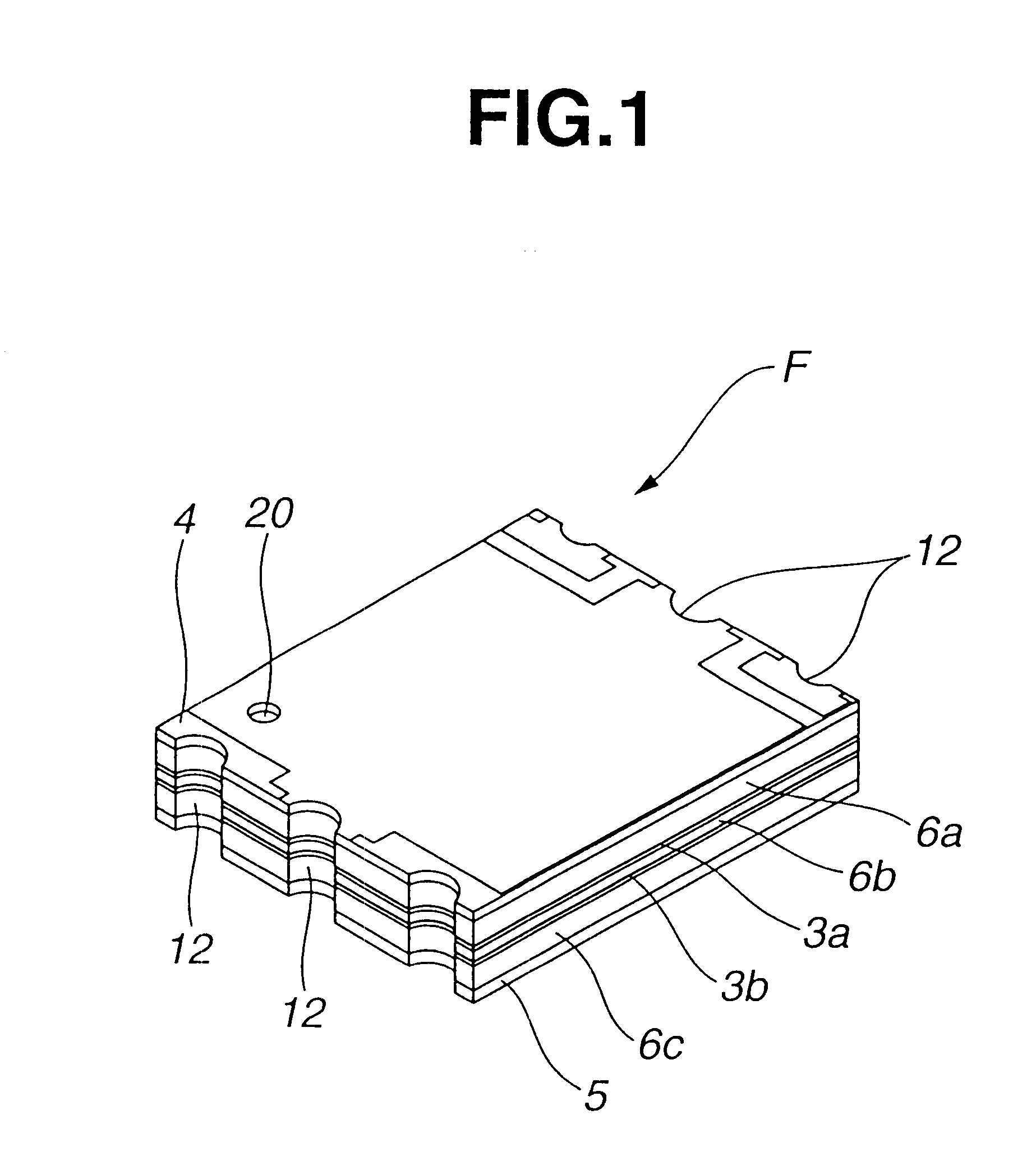 Multilayer piezoelectric filter with an air vent between two resonator chambers