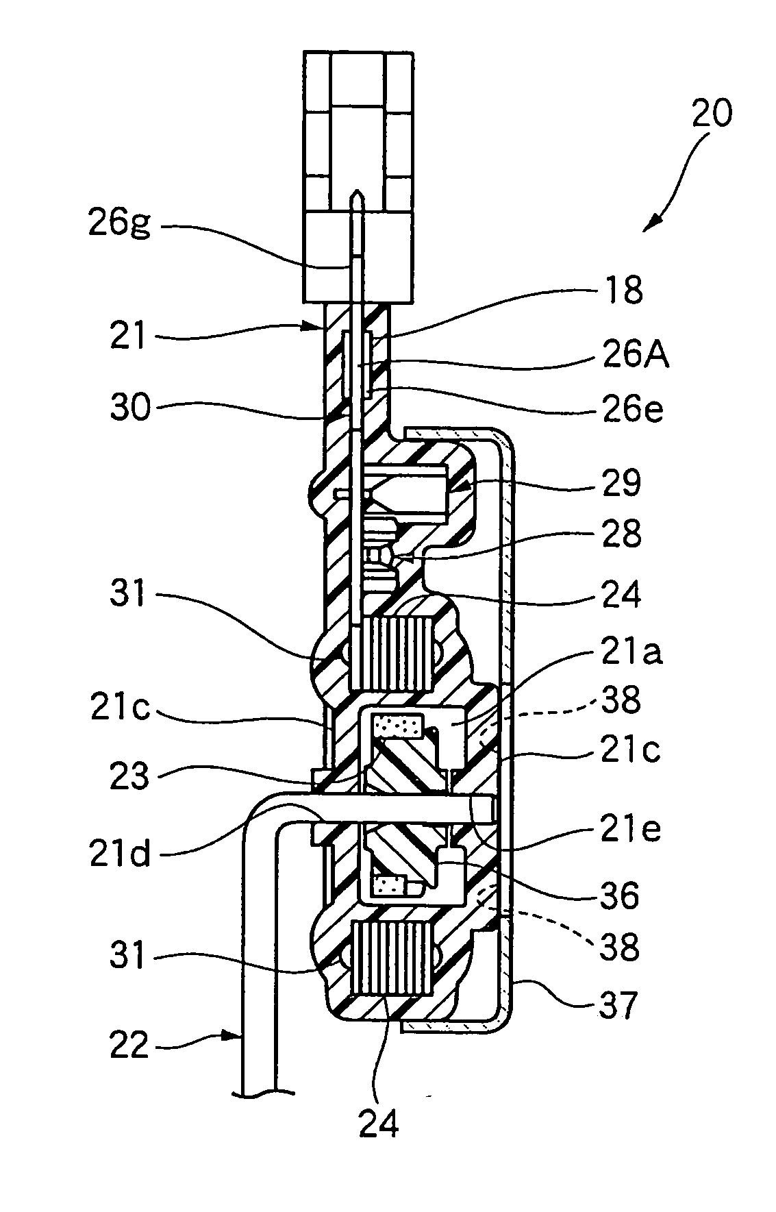 Non-contact type liquid level sensor