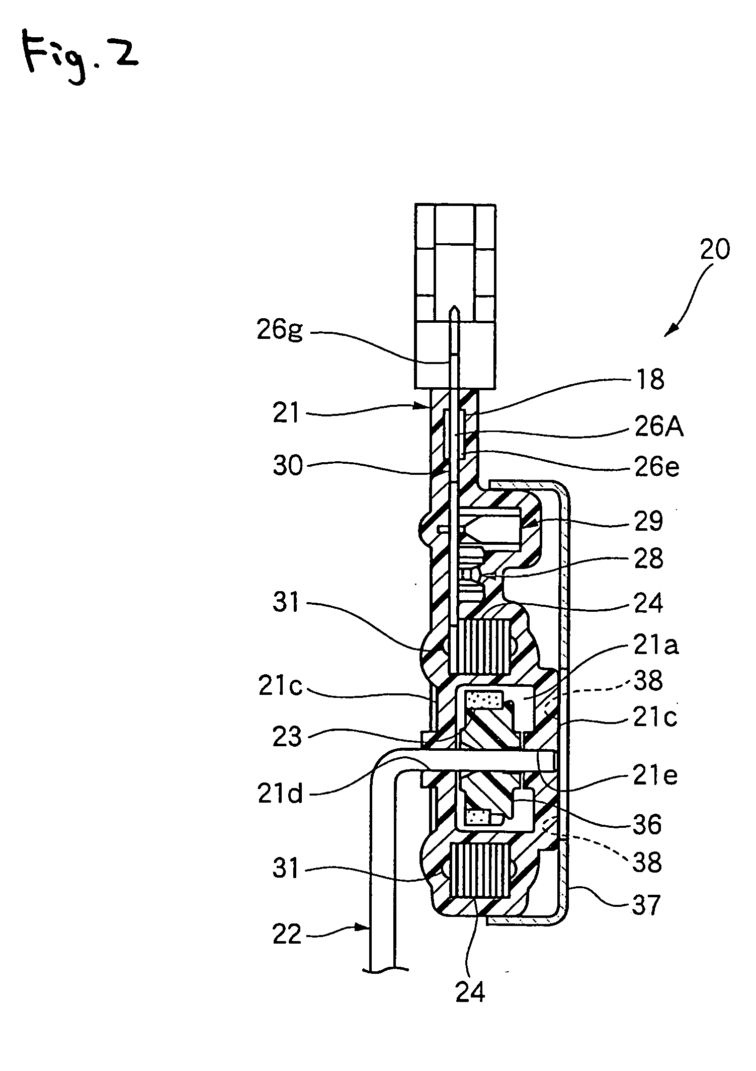 Non-contact type liquid level sensor