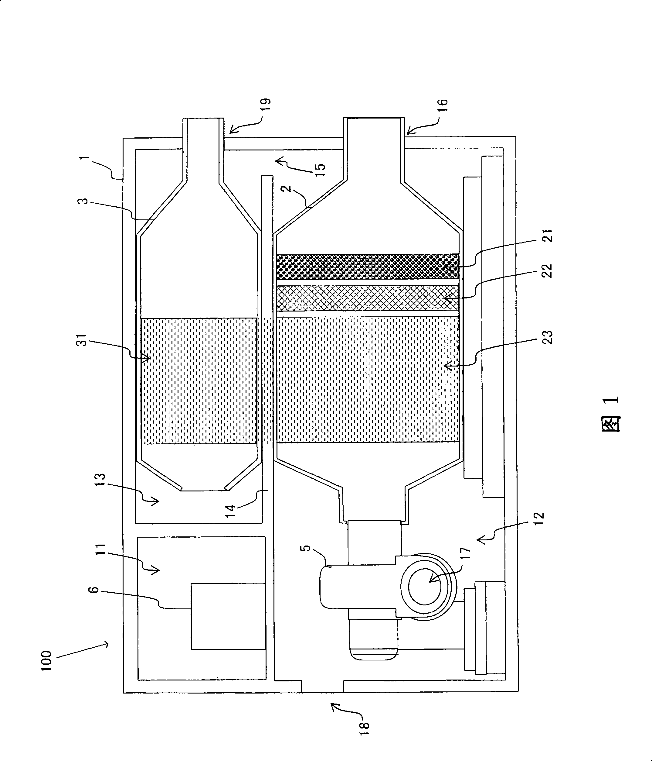 Heat recovering device