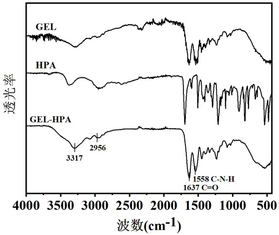 Preparation method of spraying hydrogel for treating solar dermatitis