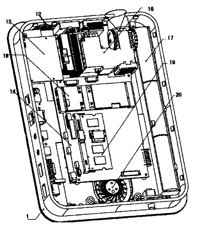 Computerized miniature projector