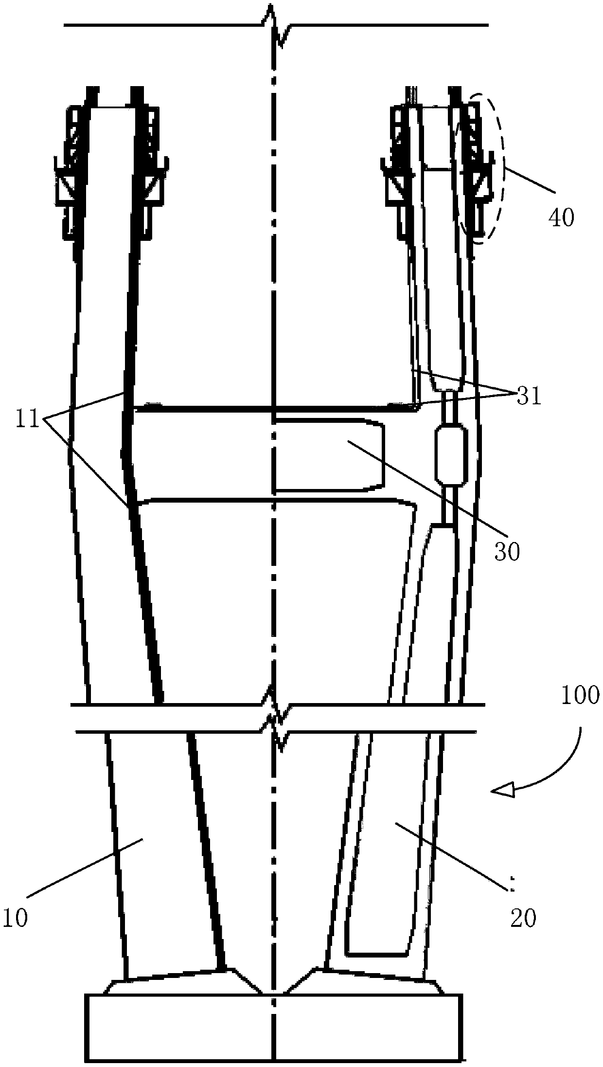 High tower steam curing system