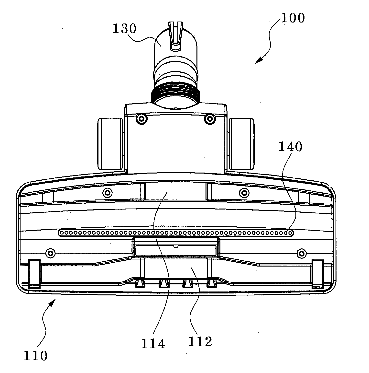 Suction head for vacuum cleaner