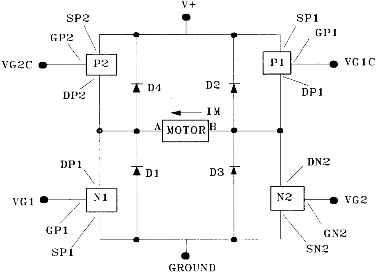 Circuits for controlling reciprocation amplitude of a linear motor