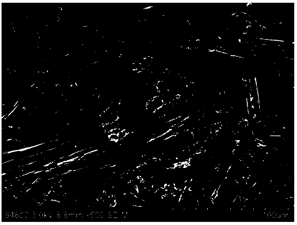 A method for preparing porous tubular sodium-ion battery negative electrode carbon material using plant hair as raw material