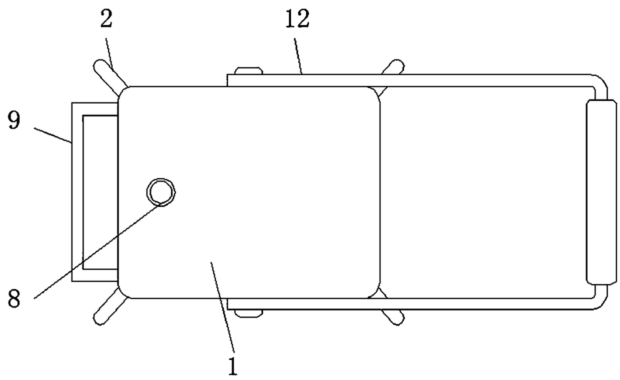 Cleaning device for hog house and hen house