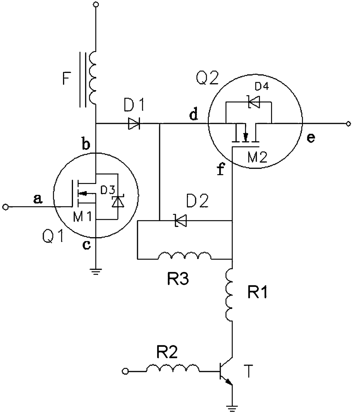 Gas jet valve detection device and method based on current detection